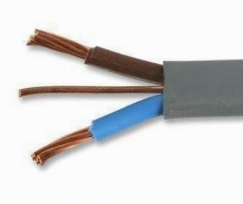 450/750v 3 núcleo de cobre puro chaqueta de PVC alambre de tierra cable de tierra alambre de tierra cable flexible alambre eléctrico estándar BS 6004