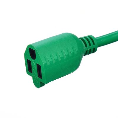 Cordón de alimentación de electrodomésticos ETL estándar de trabajo pesado Nema-15 enchufe enchufe a prueba de agua 3 pin conductor desnudo enchufe en cadena