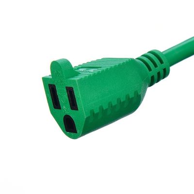 Cordón de alimentación de electrodomésticos ETL estándar de trabajo pesado Nema-15 enchufe enchufe a prueba de agua 3 pin conductor desnudo enchufe en cadena