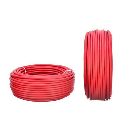 Cables solares de baja tensión 4.0 mm PVC aislamiento conductor de cobre enlatado para el proyecto de cable solar