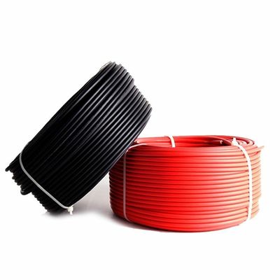 Cables solares de baja tensión 4.0 mm PVC aislamiento conductor de cobre enlatado para el proyecto de cable solar