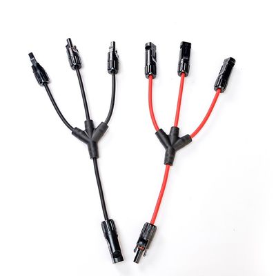 30A IP67 TUV certificado Cable de cuerda de panel solar para 4-6mm2 12awg Pv Dc conector solar secciones normales 1C X56/0.285MM