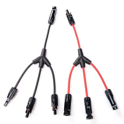 30A IP67 TUV certificado Cable de cuerda de panel solar para 4-6mm2 12awg Pv Dc conector solar secciones normales 1C X56/0.285MM