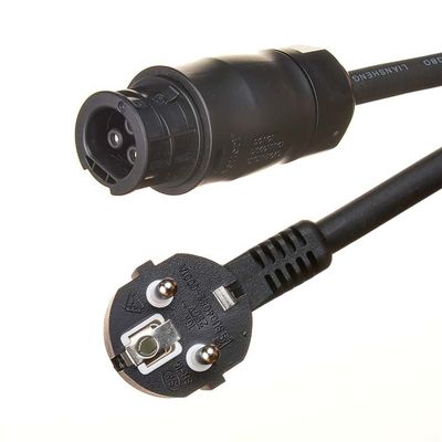 Cable de extensión Schuko de longitud personalizada con material aislante de caucho y conector BC05 IP68 para microinversor modelo