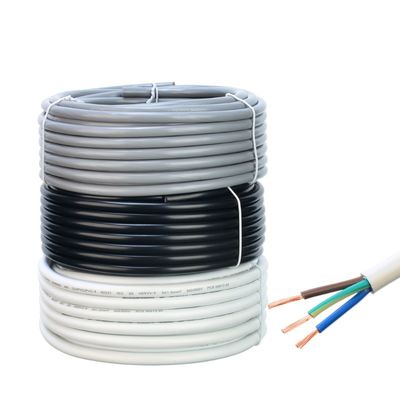 16 Awg 3 núcleo de cobre puro cable de energía eléctrica certificados SJT 500 pies con voltaje nominal 450/750v y aislamiento de PVC