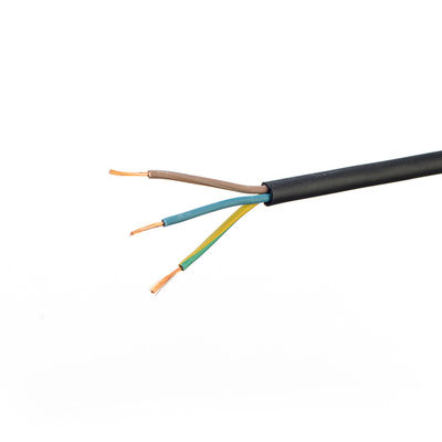 Baja tensión KC/ VDE Certificado H05rr f 3x0. 75 mm cuadrados Flexible cable de soldadura de alambre de caucho resistente al fuego