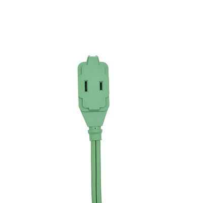 Cordón de extensión de longitud personalizada de chaqueta de PVC con protección contra sobretensiones Cordón de alimentación de caja de dibujos animados y otro tipo de extremo femenino