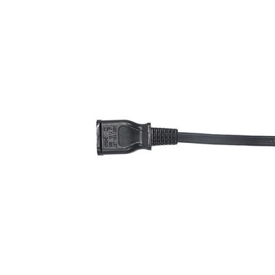 Electrónica de consumo Japón Certificación PSE 2 pines 2 puntas Cable de cable eléctrico de PC con material de chaqueta de PVC