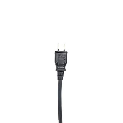 Electrónica de consumo Japón Certificación PSE 2 pines 2 puntas Cable de cable eléctrico de PC con material de chaqueta de PVC