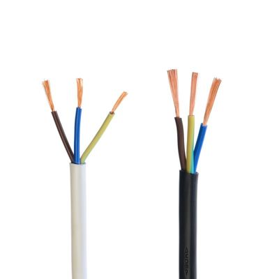 Cables eléctricos flexibles de PVC aislados con envoltura para el sector industrial, con un núcleo múltiple, para cables de control y alimentación eléctrica