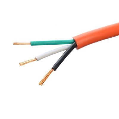Cables eléctricos flexibles de PVC aislados con envoltura para el sector industrial, con un núcleo múltiple, para cables de control y alimentación eléctrica