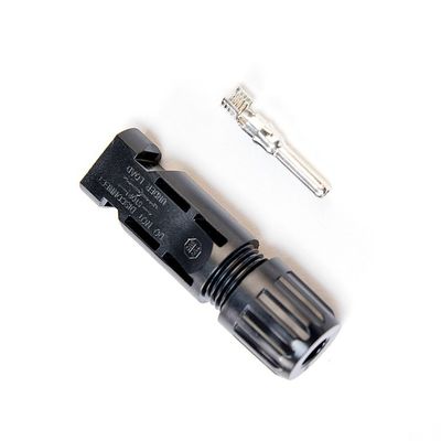 Tuv de trabajo pesado solar seguro Pv macho y hembra conector de cable de energía solar DC con fusible para el uso de cable de extensión solar DC