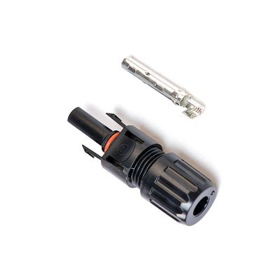 Tuv de trabajo pesado solar seguro Pv macho y hembra conector de cable de energía solar DC con fusible para el uso de cable de extensión solar DC