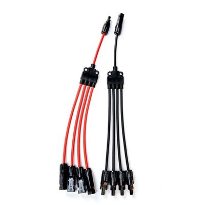 XLPO aislamiento 10awg 6mm 1 a 4 Y Tipo H1z2z2-k Cable de extensión de paneles solares 12awg para soluciones solares sostenibles