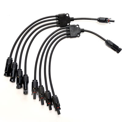 XLPO aislamiento 10awg 6mm 1 a 4 Y Tipo H1z2z2-k Cable de extensión de paneles solares 12awg para soluciones solares sostenibles