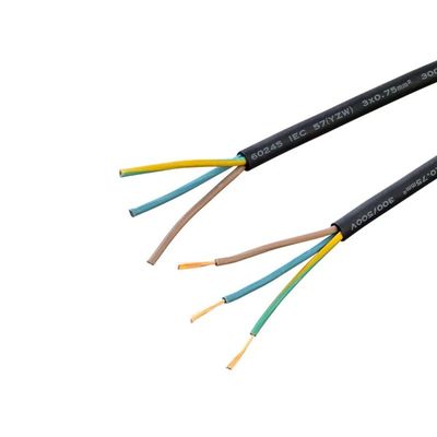 Área mecánica media H07rn f 1,5 mm 3 núcleos Cables eléctricos de caucho aislados para uso industrial