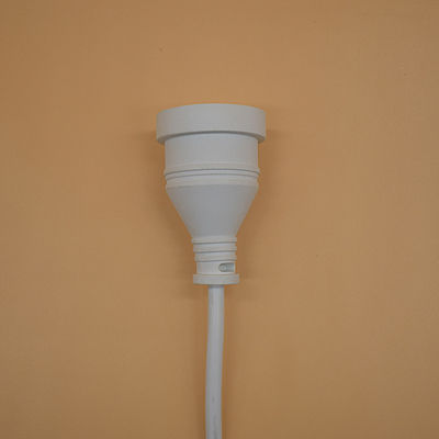 Cordón de alimentación AC Estándar australiano AU 3-Pin Plug longitud personalizada Cordón de extensión de alimentación de plomo blanco Corriente nominal 5A