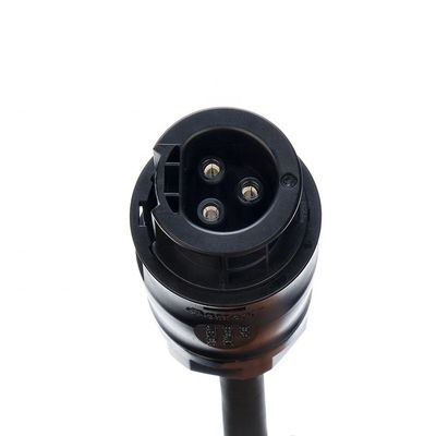 Certificado DIN VDE 0620/EN 50075 1990 Cable de caucho aislado Euro 16A 3 Pin Plug H07rn f para energía solar PV1-f Cable 4mm2 6mm2