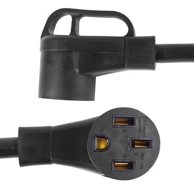 Elethor Nema Ev cargador adaptador cable de extensión 3 conductor Sjt tipo L14-30p Twist Lock enchufe al cable de alimentación del adaptador 14-50r