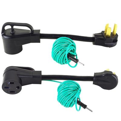 IP22 Estándar de enchufe de EE.UU. 10-30p a 14-50r Cordón de alimentación de adaptador para ETL 3 Tipo de conductor Sjt y Elethor Nema 10-30p Cargador de EV