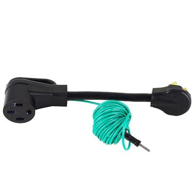 IP22 Estándar de enchufe de EE.UU. 10-30p a 14-50r Cordón de alimentación de adaptador para ETL 3 Tipo de conductor Sjt y Elethor Nema 10-30p Cargador de EV