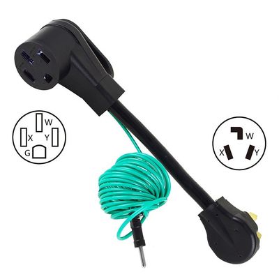 IP22 Estándar de enchufe de EE.UU. 10-30p a 14-50r Cordón de alimentación de adaptador para ETL 3 Tipo de conductor Sjt y Elethor Nema 10-30p Cargador de EV