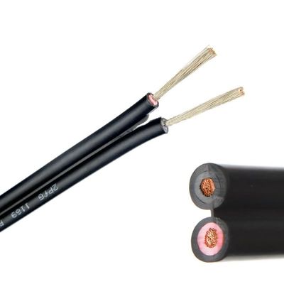 Tuv Certified 6mm 1000v Double Insulated Red Two Core 6mm2 Twincore Pv Cable for Energy Usage PVC Insulation Control Cable
