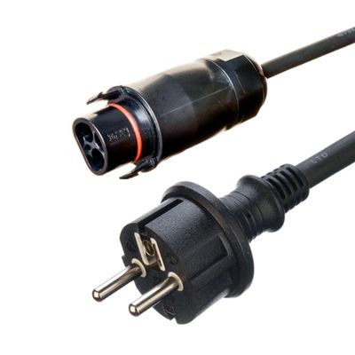 3M LY Berreti Bc01 H07rn-f 0,75mm 1mm 2 Cordón de caucho de núcleo 2m 3m 5m 10m Betteri Bc01 Femenino Cable Schuko Ac extensión del cable solar