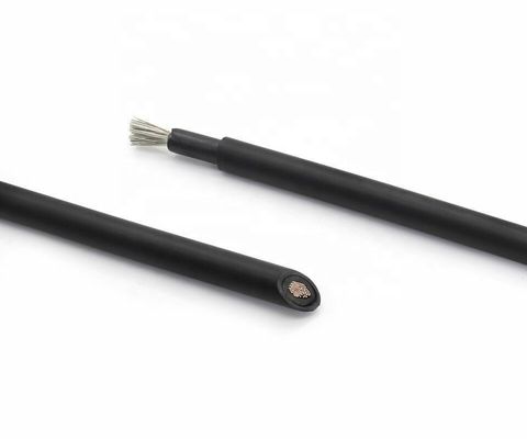 XLPO Jacket Single Core or Double Core Solar Power Cable 6mm2 With TUV Certificate for PV Systems