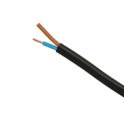 Cables flexibles para pequeños instrumentos eléctricos de interior Cables de alimentación 2 núcleos Vde H03vvh2 f Control de aislamiento de cobre PVC
