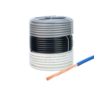 SNI estándar VDE aprobado H05v-k 1x0.75mm Sq 300/500V PVC aislado de cobre cable de alimentación para aplicaciones de bajo voltaje
