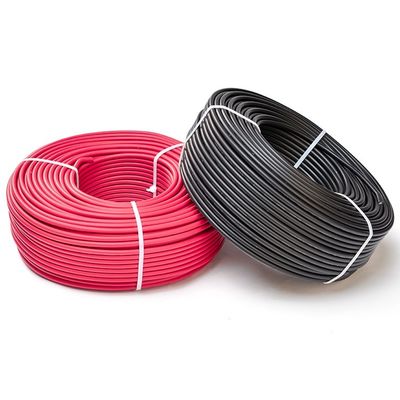 EN50618 H1Z2Z2-K 60930 IEC131 Cable para paneles solares de 6 mm XLPO XLPE PV Copper Tinned TUV Aprobado para sistemas de calefacción solar