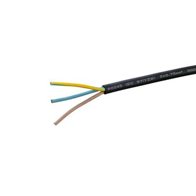 Cables de control de aislamiento de caucho H05rn f VDE Cables de alimentación para productos de cobre