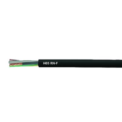 Cables de control de aislamiento de caucho H05rn f VDE Cables de alimentación para productos de cobre