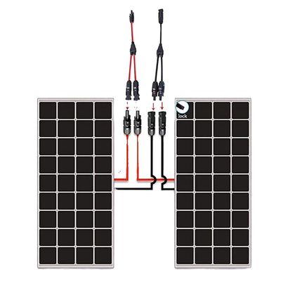 H1Z2Z2-K Conector de cable fotovoltaico solar de 6 mm aislado con cable de conector de 6 mm Panel de conector de cable fotovoltaico solar Y de 1500 V DC 6 mm