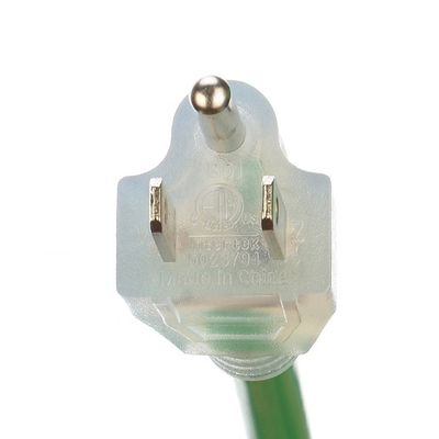3X8/10/12/14/16AWG Tensión nominal 125V NEMA Femenino de extremo ligero ETL certificado por el cable de extensión estadounidense de 3 núcleos de cobre exterior