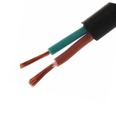 Cables de goma con cubierta de aislamiento de caucho y chaqueta a prueba de agua 300/500v H05rn f 2x1mm2