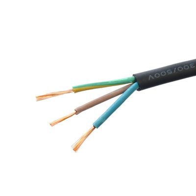 VDE Normas H05rn f 3g1 0mm2 Cable aislado de caucho de cobre con cables de control de aislamiento de caucho