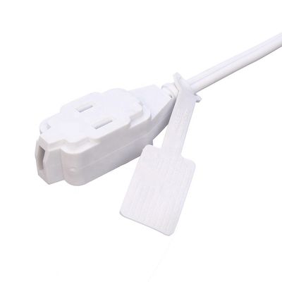 Cables de extensión de enchufe de computadora portátil con chaqueta de PVC y material de cobre con potencia nominal de 125V estándar ETL personalizado