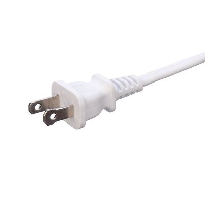 Cables de extensión de enchufe de computadora portátil con chaqueta de PVC y material de cobre con potencia nominal de 125V estándar ETL personalizado