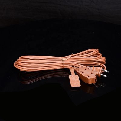 Cables de extensión de enchufe de computadora portátil con chaqueta de PVC y material de cobre con potencia nominal de 125V estándar ETL personalizado
