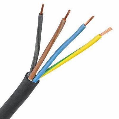 Cables de control de aislamiento de caucho 0.75mm2 1mm2 1.5mm2 2.5mm2 Cables de energía de cobre para aplicaciones industriales y comerciales
