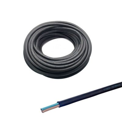 VDE KC Certificado H07rnf 2 Resistencia al fuego del núcleo 2x0 75 Cable eléctrico Ce Ccc Aprobación de seguridad del cable de alimentación impermeable