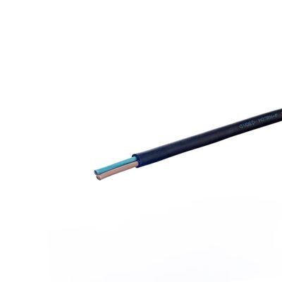 VDE KC Certificado H07rnf 2 Resistencia al fuego del núcleo 2x0 75 Cable eléctrico Ce Ccc Aprobación de seguridad del cable de alimentación impermeable