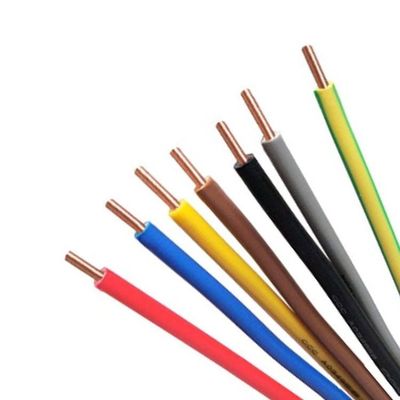 H07v U H07v R Conductor de cobre libre de oxígeno puro El cable eléctrico para las necesidades de cableado interno de la casa