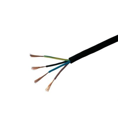 450/750V Válvula de conductor de cobre de tensión nominal H07rn Función de resistencia al fuego y al calor