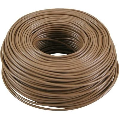 H07v U H07v R cable eléctrico con hebras de cobre personalizado para aplicaciones de alto voltaje 1.5mm2 2.5mm2 4mm2 y aislamiento de PVC