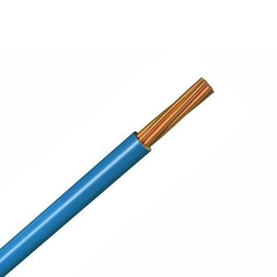 H07v U H07v R cable eléctrico con hebras de cobre personalizado para aplicaciones de alto voltaje 1.5mm2 2.5mm2 4mm2 y aislamiento de PVC