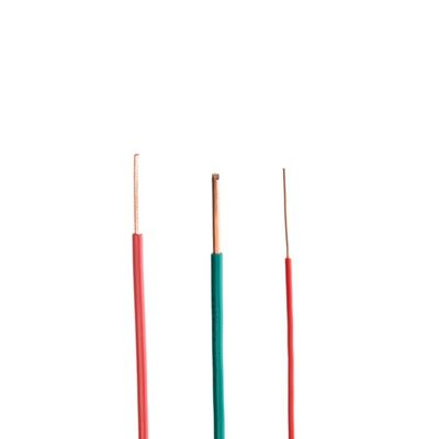 H05v-u 0.5 0.75 1.0 mm cuadrados Cable de construcción de energía eléctrica de núcleo de cobre delgado para proyectos y construcciones de cableado de casas