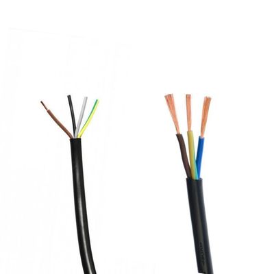 Cables de cobre puro 100% Pvc aislado H05vv f 3gx1 H05vv f 4g1 3 núcleos 4 núcleos Multi-núcleo de cable de cable de personalización